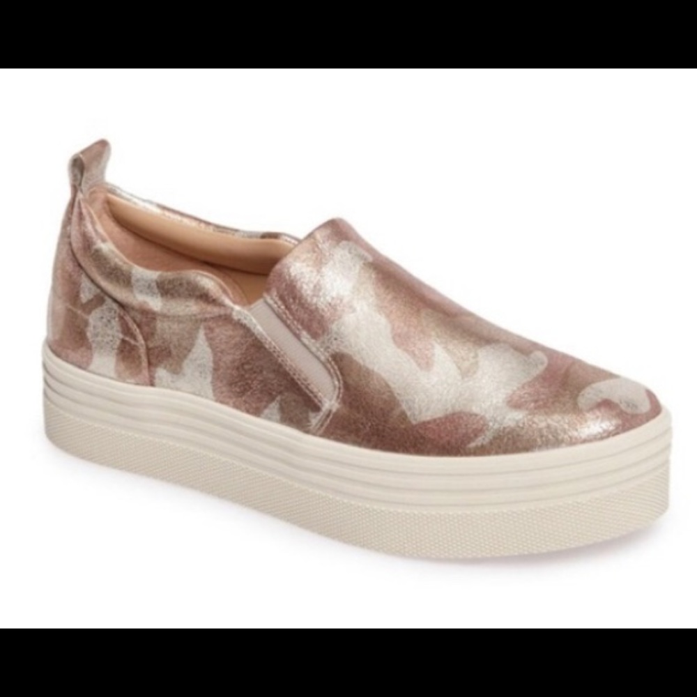 Marc Fisher Elise Camo Platform Sneaker